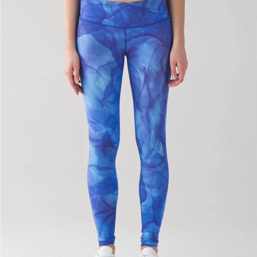 Lululemon Wunder Under Pant III Midnight Tulle Multi size 4 - Picture 4 of 16